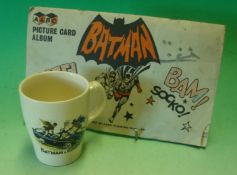 Batman related Items: To include 1966 Washington Pottery Mug with Batman & Robin transfer to front