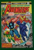 Scarce Marvel Comics The Avengers Cent Copy: Non- Distributed in the UK Edition number 122 April