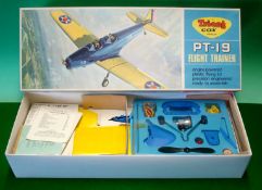 Rare 1960 Triang Cox PT-19 Flight Trainer: Engine Powered Kit in all its Original Packaging with