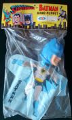 Ideal Batman Hand Puppet: 1965 still sealed in original packaging great example