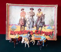 Timpo - Wild West Hopalong Cassidy Western Series: comprising: Lucky, California & Hopalong with