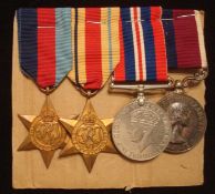 WW2 Royal Air Force Long Service Medal Group: To X0584896 F Sgt D Anderson, group consists of 1939/