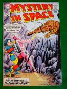 DC Comics Mystery in Space: Issue 68 June 1961 featuring Adam Strange in The Fadeaway Doom!