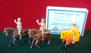 Timpo Models Knights of the Round Table: To include Boxed example of King Arthur (mounted)
