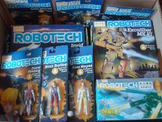 Great Collection of Carded Robotech: To include Figures Lisa Hayes, Roy Folkker, Rook Bartley,