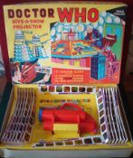 Doctor Who Give-a-Show Projector (1965) by Chad Valley: very rare collector’s item - battery-powered