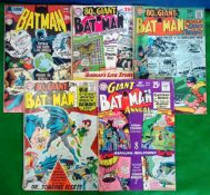 DC Batman’s Giant 80 Page Annual: Issues 5 December 1964 6 Winter 1963/64, 203 August 1968, 208