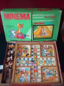 Walt Disney Minema Projector Set: Featuring Aristocrats and Bambi consisting of 16 x 7 frame