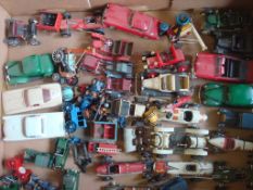 Selection of 1966 Renwal Plastic Kit Cars: All in made condition ideal for Railway Layouts (qty)