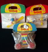 Triang Wooden Toys: To include Rotating Pull Along Windmill No 10558, Pull Along Wasp No 10560,