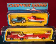 Corgi No 35 Chopper Squad Surf Rescue: In original box with inner together with Corgi No 1143