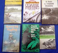 Six x Peter Stone volumes ? ?Coarse Fishing? 1969 H/b D/j award plate to frontis good ?A Guide To