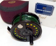 REEL: Hardy The Sovereign 2000 Black edition 9/10/11 alloy salmon fly reel Ltd Edition no 468