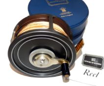 REEL: Hardy The Ocean Prince Two grey finish alloy fly reel salt or fresh water use crank wind with
