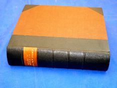 Sparrow WS ? ?Angling In British Art? 1st ed 1923 recent half leather binding brown cloth 288 hand