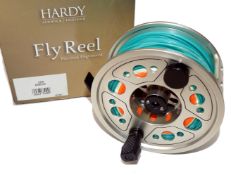 REEL: Hardy GEM Series 10/11 alloy hi tech salmon fly reel fitted for left hand wind (is