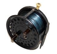 REEL: Hardy Silex Major Ex Wide 4.5? diameter Mahseer casting reel Manton of Calcutta nickel disc