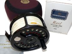 REEL: Hardy The Sovereign 2000 Black edition 12/13 alloy salmon fly reel Ltd Edition no 468