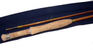 ROD: Farlow of Pall Mall the Struan Series 8? 2 pce split cane trout fly rod in as new condition