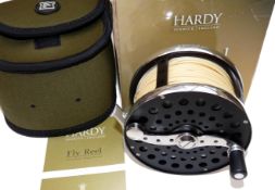 REEL: Hardy Cascapedia Mk2 10/11 salmon fly reel in superb condition balanced crank backplate check