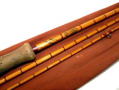 ROD: The Trossachs Rod Building Co. The MacDonald 9?6? 3 piece split cane trout fly rod in fine