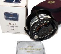 REEL: Hardy The Sovereign 2000 Black edition 12/13 alloy salmon fly reel Ltd Edition no 540