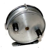 REEL: Hardy the Triumph 3? alloy drum reel bright finish shallow drum central slotted screw twin