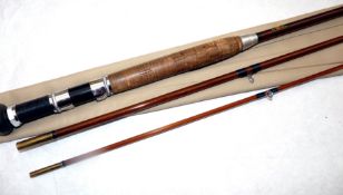 ROD: John McPherson of Inverness 9? 3 piece greenheart trout fly rod black whipped low bridge