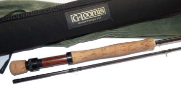 ROD: Loomis IMX Signature Series Gary Loomis 9?6? 2 pce carbon trout fly rod line 7 anti-flash