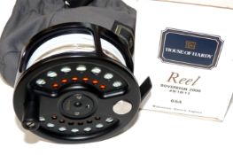 REEL: Hardy The Sovereign 2000 Black edition 9/10/11 alloy salmon fly reel Ltd Edition no 654