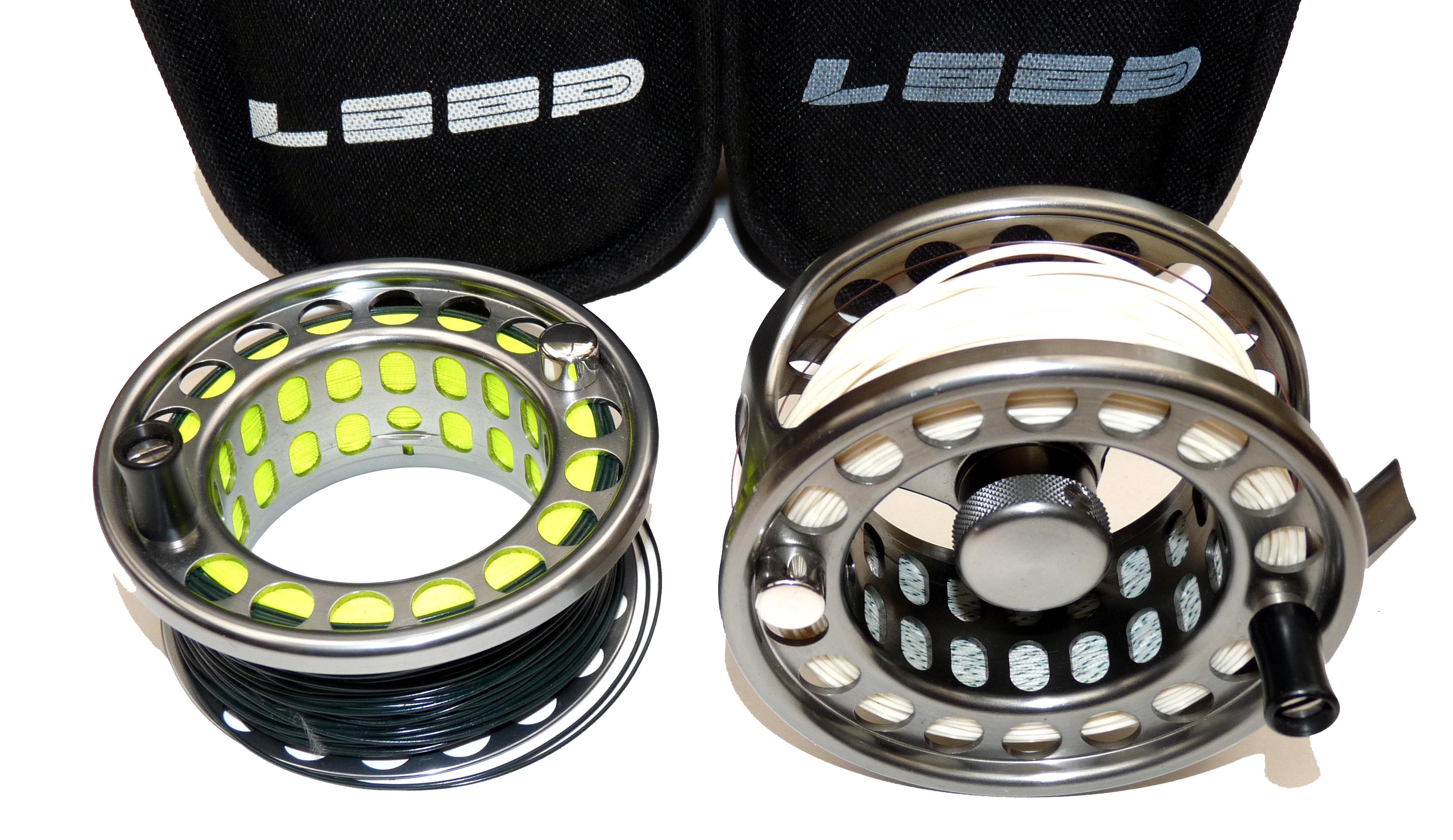 REEL & SPOOL: (2) Loop Evotec 1W6 Nine by Danielsson Innovation Sweden high tech alloy fly reel