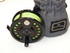 REEL: Hardy The Sovereign 2000 Black edition 9/10/11 alloy salmon fly reel Ltd Edition no 716