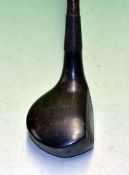 Small composite socket head driver stamped "The Tyne" – fitted with period full length leather