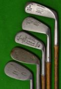 Half set of 5x ladies very clean and playable iron and putter – to incl George Smith Lossiemouth