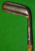 D & W Auchterlonie St Andrews and North Berwick Patent bar back blade putter – with decorative