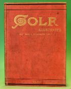 Golf Illustrated" 1906 – in publisher` s red and gilt cloth boards Vol. No XXIX from 29 June to 21
