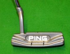 Karsten Ping Ally I Isopur steel putter – with composite Ping face insert c/w original Ping head