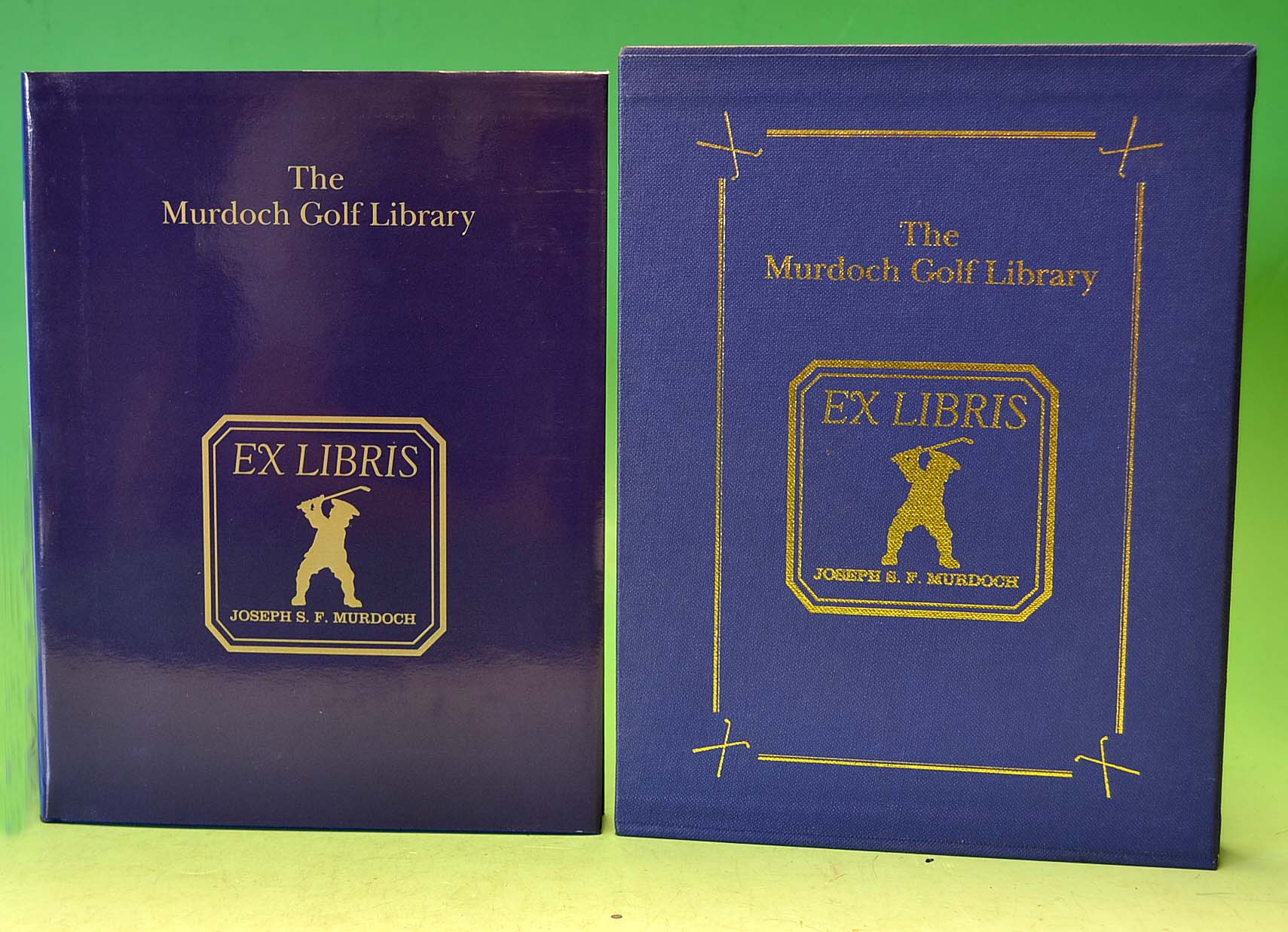 Murdoch, Joseph SF signed – "The Murdoch Golf Library" 1st ed 1991 rare signed by the author to