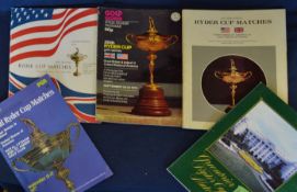 1970s Ryder Cup Programmes – a complete run of Ryder Cup programmes from 1971-1979 to incl Old