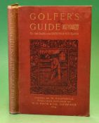 Dalrymple, W – Golfers Guide to the Game and Greens of Scotland" 1st ed 1894 publ` d W H White &