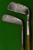2x interesting putters to incl a scarce D Anderson St Andrews Smith` s Patent anti shank putter with