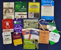 Collection of Caddy tournament badges from the 1990s /2000s - to incl Australian PGA