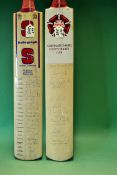 2x South Africa Cricket team signed bats from 1994 and 1998 – to incl 1994 first South Africa tour