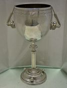 1875 Alfred Shaw – Silver Cricket Trophy. Extremely rare 1875 Silver cricket trophy – presented to
