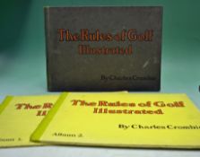 Crombie, Charles – "The Rules of Golf Illustrated" 1st ed 1905 in original illustrated boards –