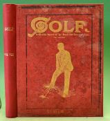 Golf - Weekly Record of Ye Royal and Ancient Game publ` d 1894 Vol. VIII no. 191 to 217 in