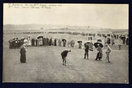 1901 Amateur Golf Championship St Andrews. Tom Morris St Andrews golfing postcard c1901 – titled "On