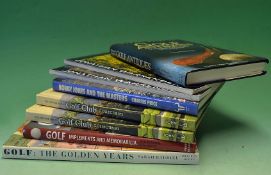 Golf Collecting Reference books to incl "Golf Implements and Memorabilia" by McGimpsey and Neach,