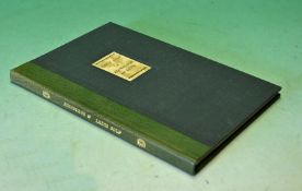 Hamilton, David signed – "Early Golf at Edinburgh and Leith" publ` d 1988 no 19/350 ltd ed in