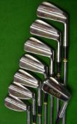 Fine collection Gordon Lockhart (Gleneagles 1921-` 38) early plastic coated s/s golf clubs to incl